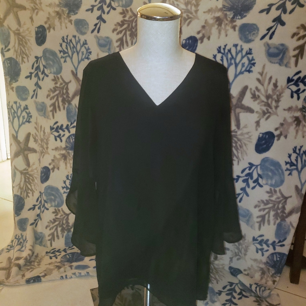 Calvin Klein black blouse